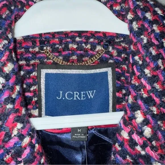 NWT J. Crew Lady Jacket in Italian Tweed Sz Medium - Picture 8 of 11